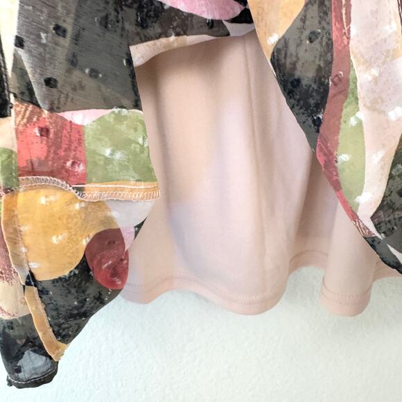 Torrid Womens Mini Clip Dot Front Keyhole Dress Size 2X Mini-Midi Geo Print - Picture 8 of 11